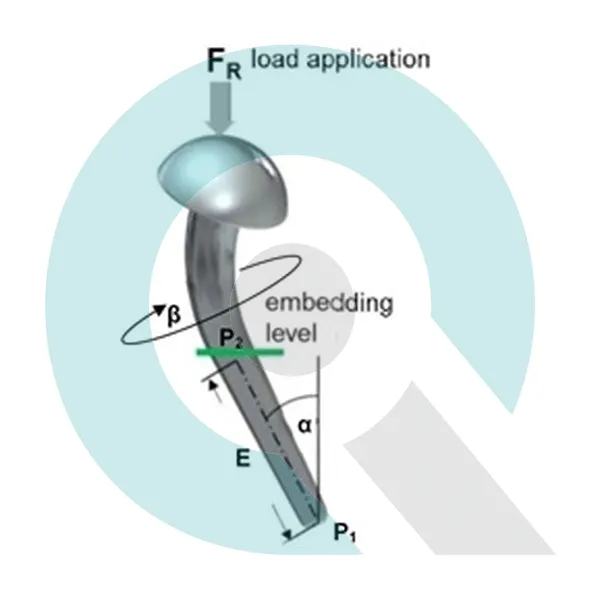 Shoulder fatigue test setup